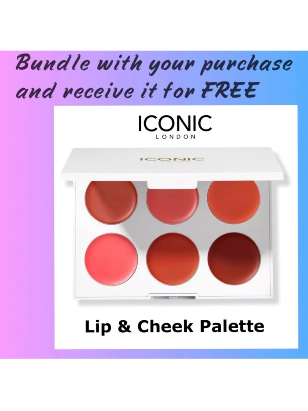 ICONIC LONDON Lip and Cheek Palette